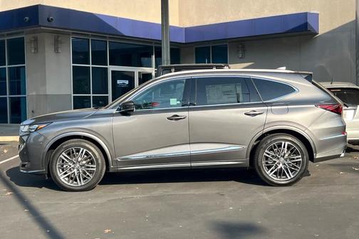 Liquid Carbon Metallic 2026 Acura MDX Advance Package