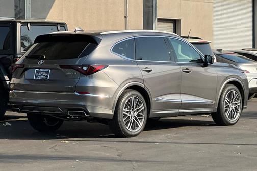 Liquid Carbon Metallic 2026 Acura MDX Advance Package