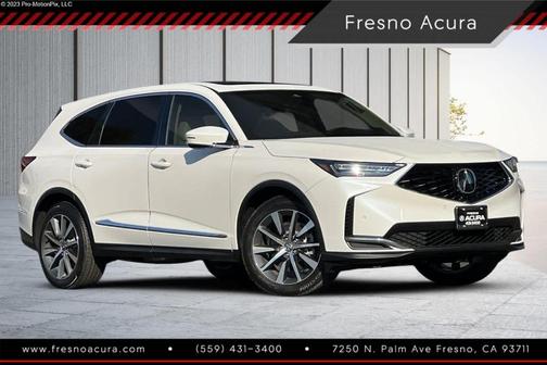 Platinum White Pearl 2026 Acura MDX Technology Package