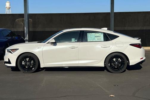 Platinum White Pearl 2026 Acura Integra w/A-Spec Package