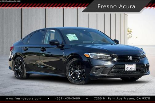 Crystal Black Pearl 2024 Honda Civic Sport