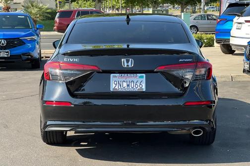 Crystal Black Pearl 2024 Honda Civic Sport