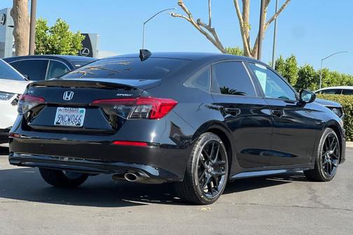 Crystal Black Pearl 2024 Honda Civic Sport