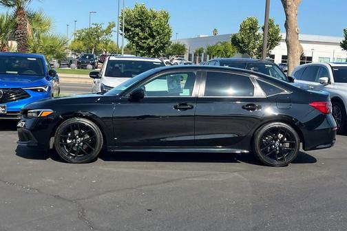 Crystal Black Pearl 2024 Honda Civic Sport