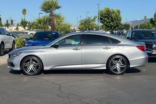 Lunar Silver Metallic 2022 Honda Accord Hybrid Touring