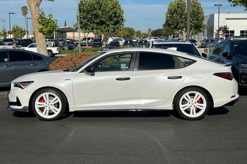 Platinum White Pearl 2026 Acura Integra A-Spec Technology