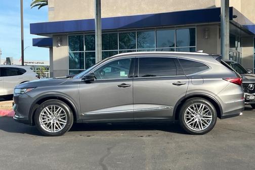 Liquid Carbon Metallic 2023 Acura MDX Advance
