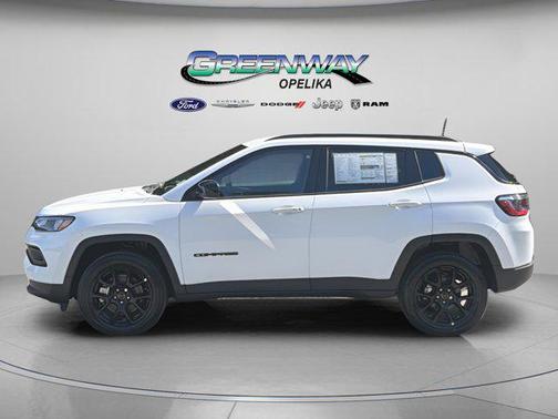 Bright White Clearcoat 2026 Jeep Compass Latitude