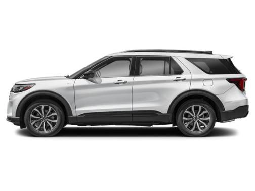 Space White Metallic 2026 Ford Explorer ST-Line