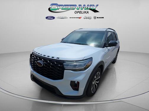 Space White Metallic 2026 Ford Explorer ST-Line