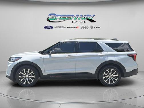 Space White Metallic 2026 Ford Explorer ST-Line