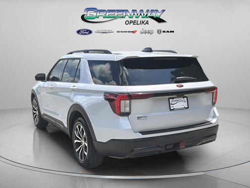 Space White Metallic 2026 Ford Explorer ST-Line