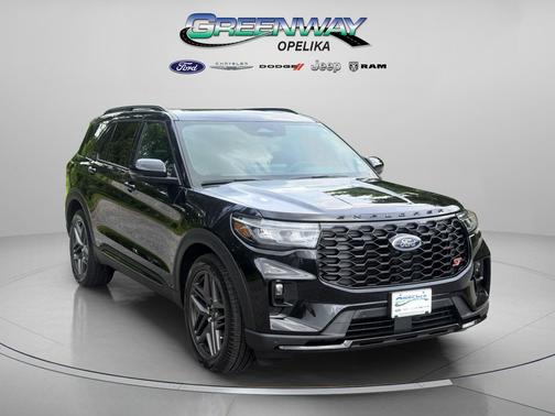 Agate Black Metallic 2026 Ford Explorer ST