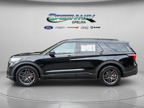Agate Black Metallic 2026 Ford Explorer ST
