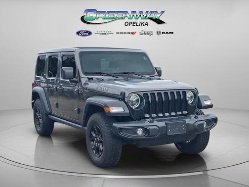 Granite Crystal Metallic Clearcoat 2022 Jeep Wrangler Willys