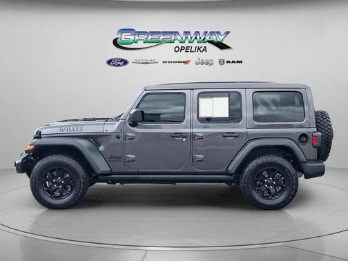 Granite Crystal Metallic Clearcoat 2022 Jeep Wrangler Willys