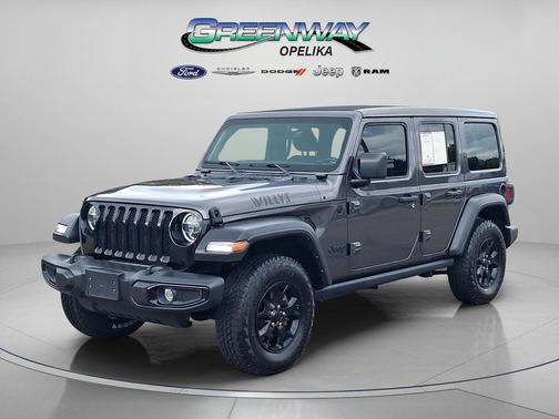 Granite Crystal Metallic Clearcoat 2022 Jeep Wrangler Willys