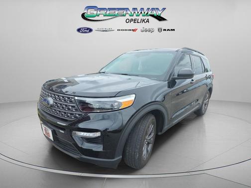 Agate Black Metallic 2024 Ford Explorer XLT