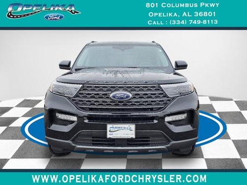 Agate Black Metallic 2024 Ford Explorer XLT