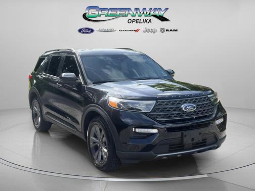 Agate Black Metallic 2024 Ford Explorer XLT