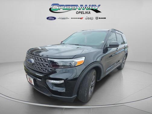 Agate Black Metallic 2024 Ford Explorer XLT