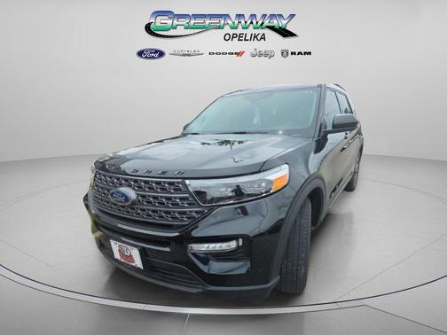 Agate Black Metallic 2024 Ford Explorer XLT