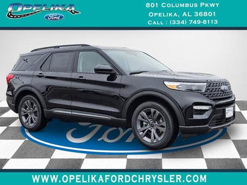 Agate Black Metallic 2024 Ford Explorer XLT