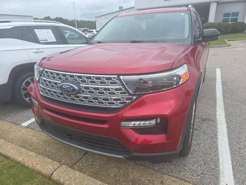 Rapid Red Metallic Tinted Clearcoat 2020 Ford Explorer Limited