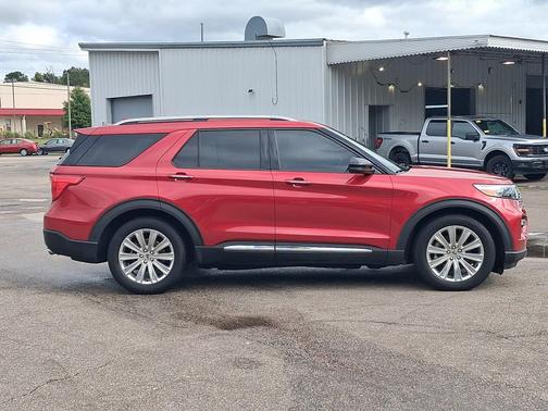 Rapid Red Metallic Tinted Clearcoat 2020 Ford Explorer Limited