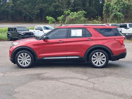Rapid Red Metallic Tinted Clearcoat 2020 Ford Explorer Limited