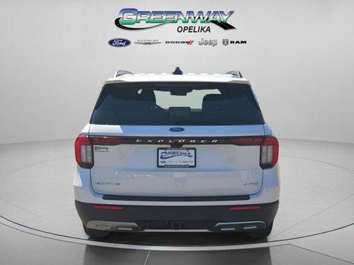 Star White Metallic Tri-Coat 2026 Ford Explorer Active