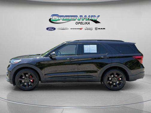 Agate Black Metallic 2023 Ford Explorer ST