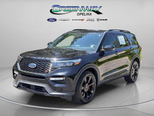 Agate Black Metallic 2023 Ford Explorer ST