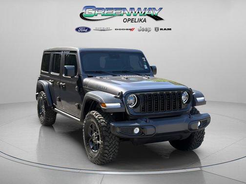 Granite Crystal Metallic Clearcoat 2025 Jeep Wrangler Willys
