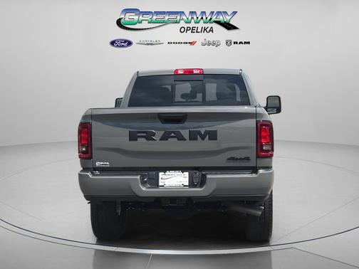 Ceramic Gray Clearcoat 2026 RAM 2500 Black Express Crew Cab 4x4 6'4' Box