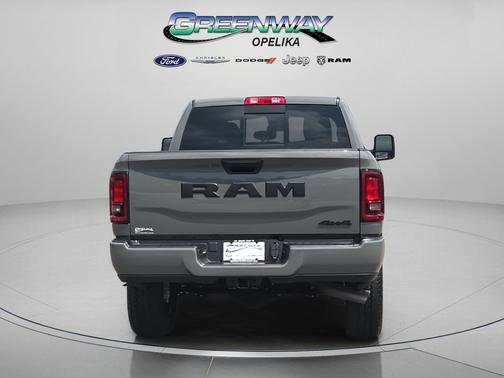 Ceramic Gray Clearcoat 2026 RAM 2500 Black Express Crew Cab 4x4 6'4' Box