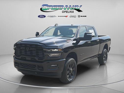 Diamond Black Crystal Pearlcoat 2026 RAM 2500 Big Horn Crew Cab 4x4 6'4' Box