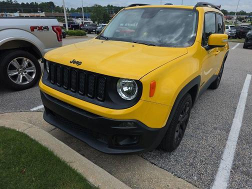 Solar Yellow 2017 Jeep Renegade Altitude