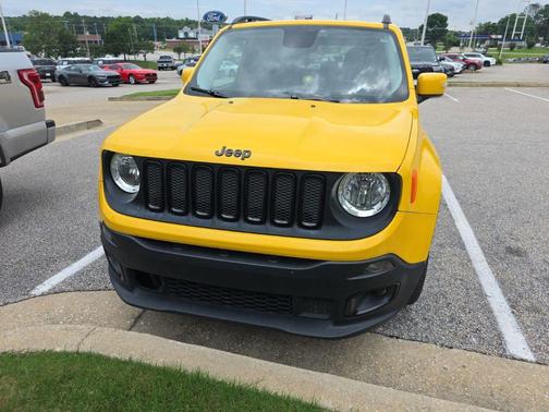 Solar Yellow 2017 Jeep Renegade Altitude