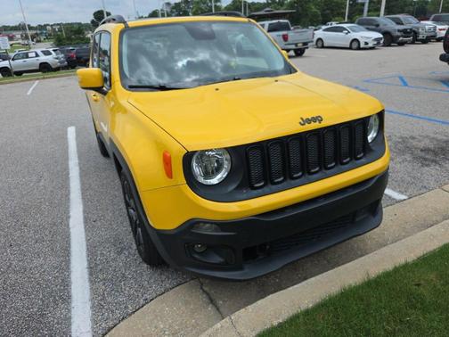 Solar Yellow 2017 Jeep Renegade Altitude
