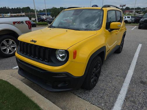 Solar Yellow 2017 Jeep Renegade Altitude