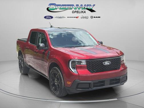 Ruby Red Metallic Tinted Clearcoat 2026 Ford Maverick Lariat