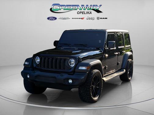 Black Clearcoat 2024 Jeep Wrangler Sport S