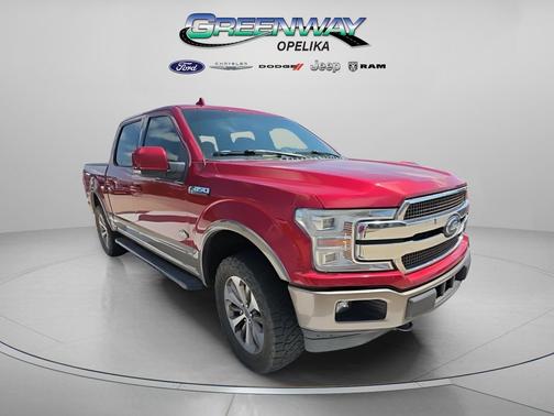 Ruby Red Metallic Tinted Clearcoat 2019 Ford F-150 King Ranch
