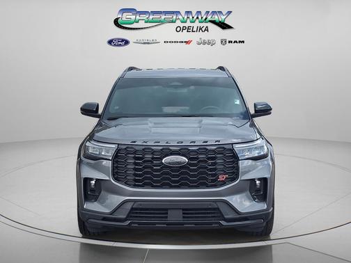 Carbonized Gray Metallic 2025 Ford Explorer ST