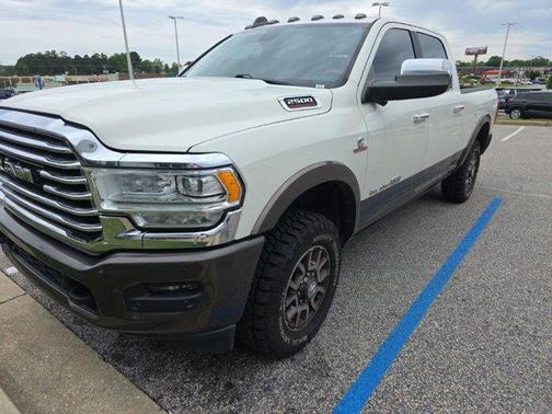 Pearl White 2019 RAM 2500 Longhorn