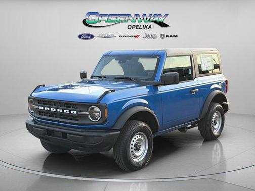 Velocity Blue Metallic 2026 Ford Bronco Base 2 Door 4x4