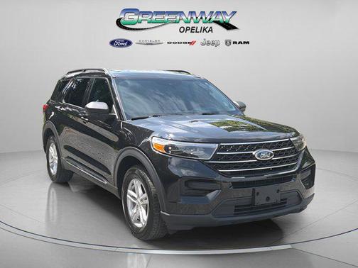 Agate Black Metallic 2023 Ford Explorer XLT