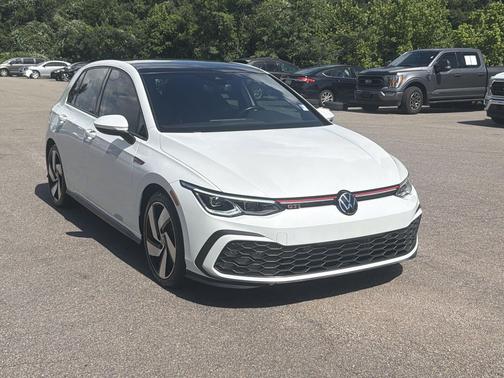 Opal White W/Black Roof 2023 Volkswagen Golf GTI 1.4T TSI