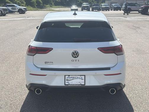 Opal White W/Black Roof 2023 Volkswagen Golf GTI 1.4T TSI